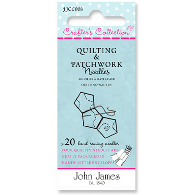 	JJCC008, John James Size 3/7 Quilting Needles