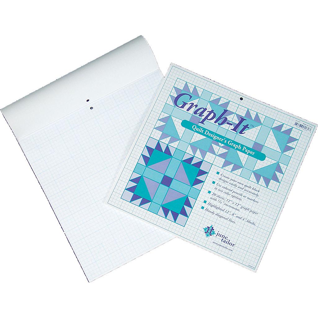 Graph-It Quilt Designer Paper (12"x12") 20 Vellen